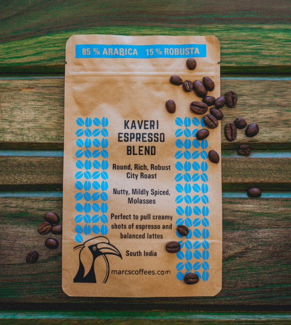 Kaveri Espresso Blend from Marc's Coffees